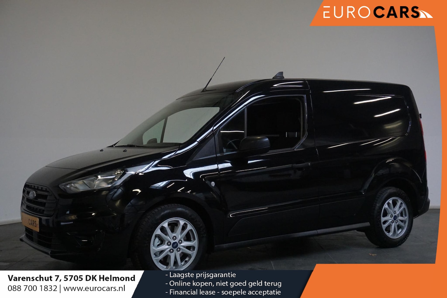 Ford Transit Connect - 1.5 EcoBlue L1 Trend Aut.| Navi|Airco|PDC A|Cruise Control|3Zits|Camera|DAB+ - AutoWereld.nl