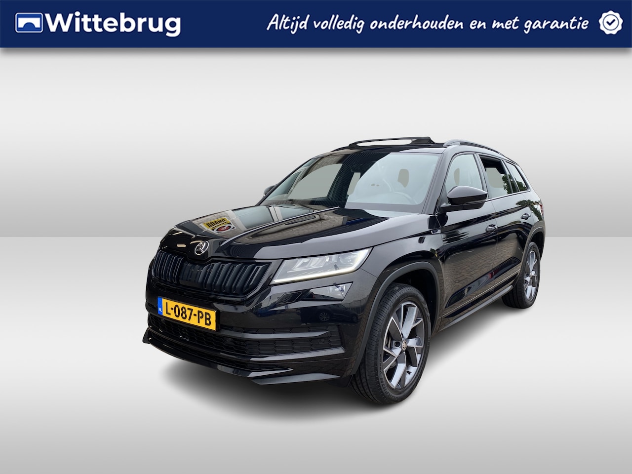 Skoda Kodiaq - 1.5 TSI Sportline Business 7p. / AUTOMAAT/ PANO/ TREKHAAK/ CAMERA/ PARK. SENSOREN/ MEMORY - AutoWereld.nl