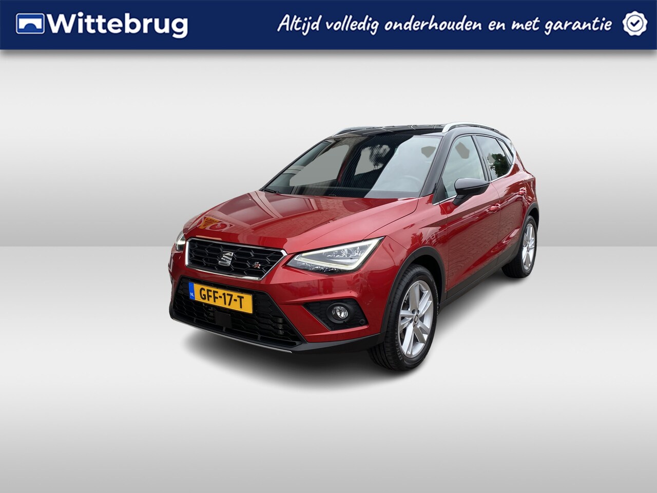 Seat Arona - 1.0 TSI FR / AUTOMAAT/ CAMERA/ PARK. SENSOREN/ DODE HOEK/ STOEL VERWARM./ KEYLESS/ ADAPT. - AutoWereld.nl