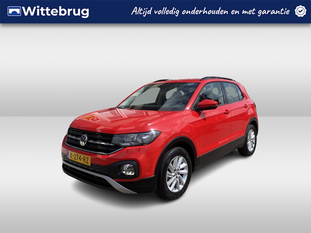 Volkswagen T-Cross - 1.0 TSI Life / AUTOMAAT/ PARK. SENSOREN/ DODE HOEK/ ADAPT. CRUISE/ APP CONNECT/ NAVI/ CLIM - AutoWereld.nl