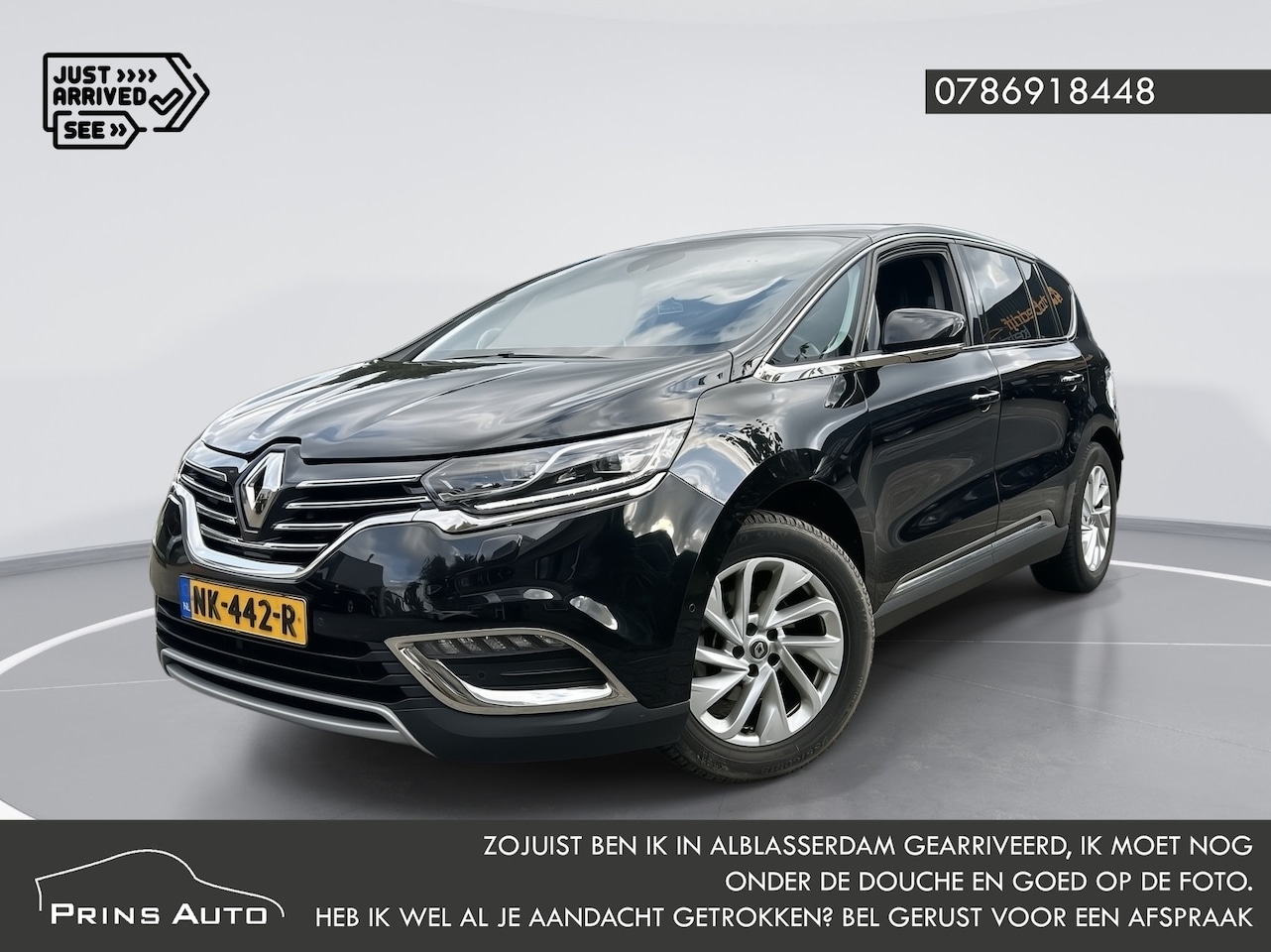 Renault Espace - 1.6 TCe Dynamique 7p. |CAMERA|NAVI|PANO foto's maken, binnenzijde - AutoWereld.nl