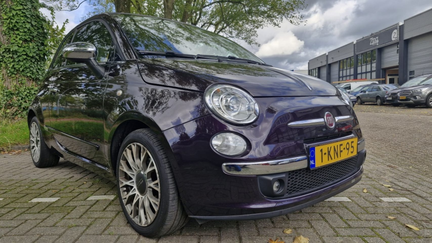 Fiat 500 - Cabrio,leder, 111743 KM! 0.9 TwinAir Lounge - AutoWereld.nl