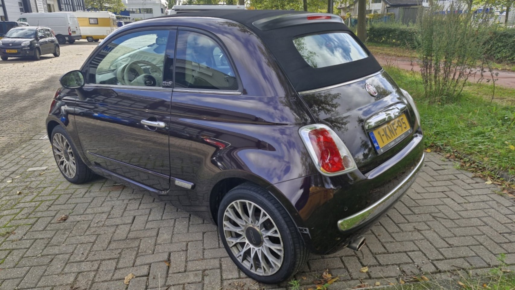 Fiat 500 - Cabrio,leder, 111743 KM! 0.9 TwinAir Lounge