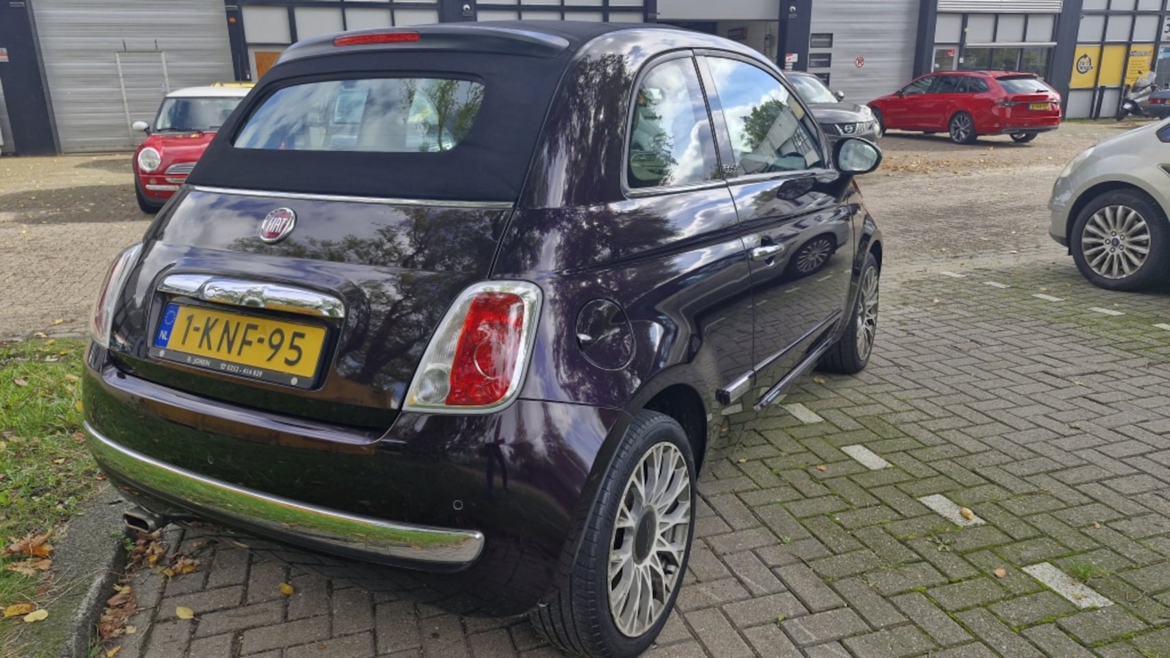 Fiat 500 - Cabrio,leder, 111743 KM! 0.9 TwinAir Lounge