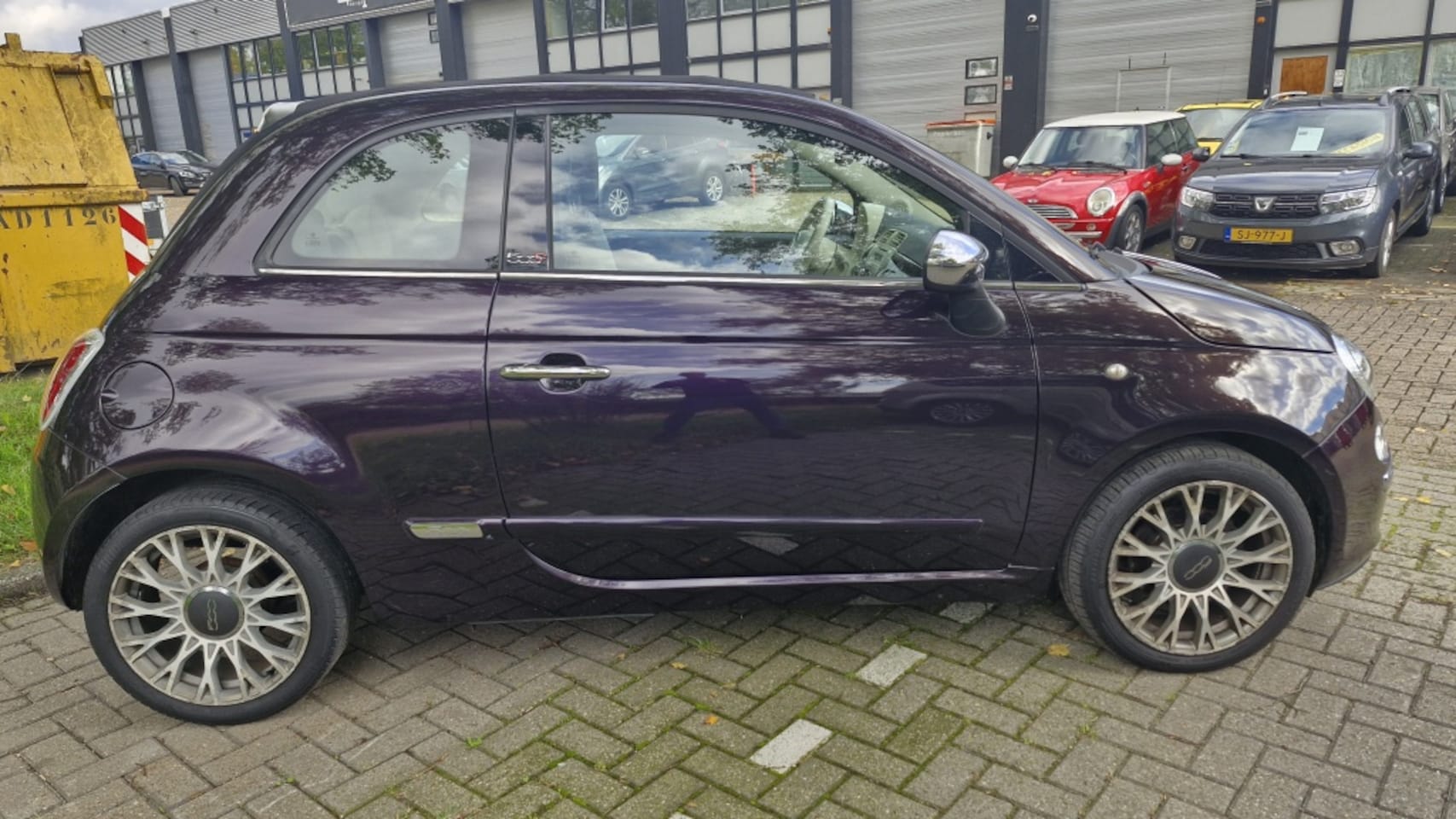 Fiat 500 - Cabrio,leder, 111743 KM! 0.9 TwinAir Lounge