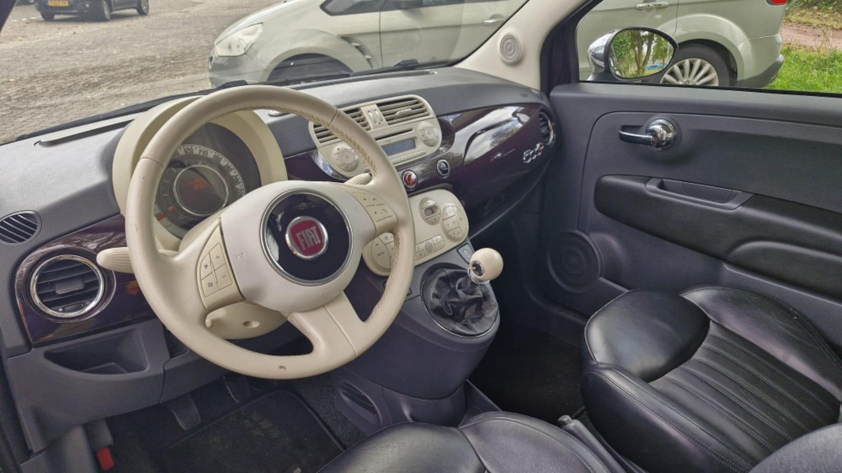 Fiat 500 - Cabrio,leder, 111743 KM! 0.9 TwinAir Lounge