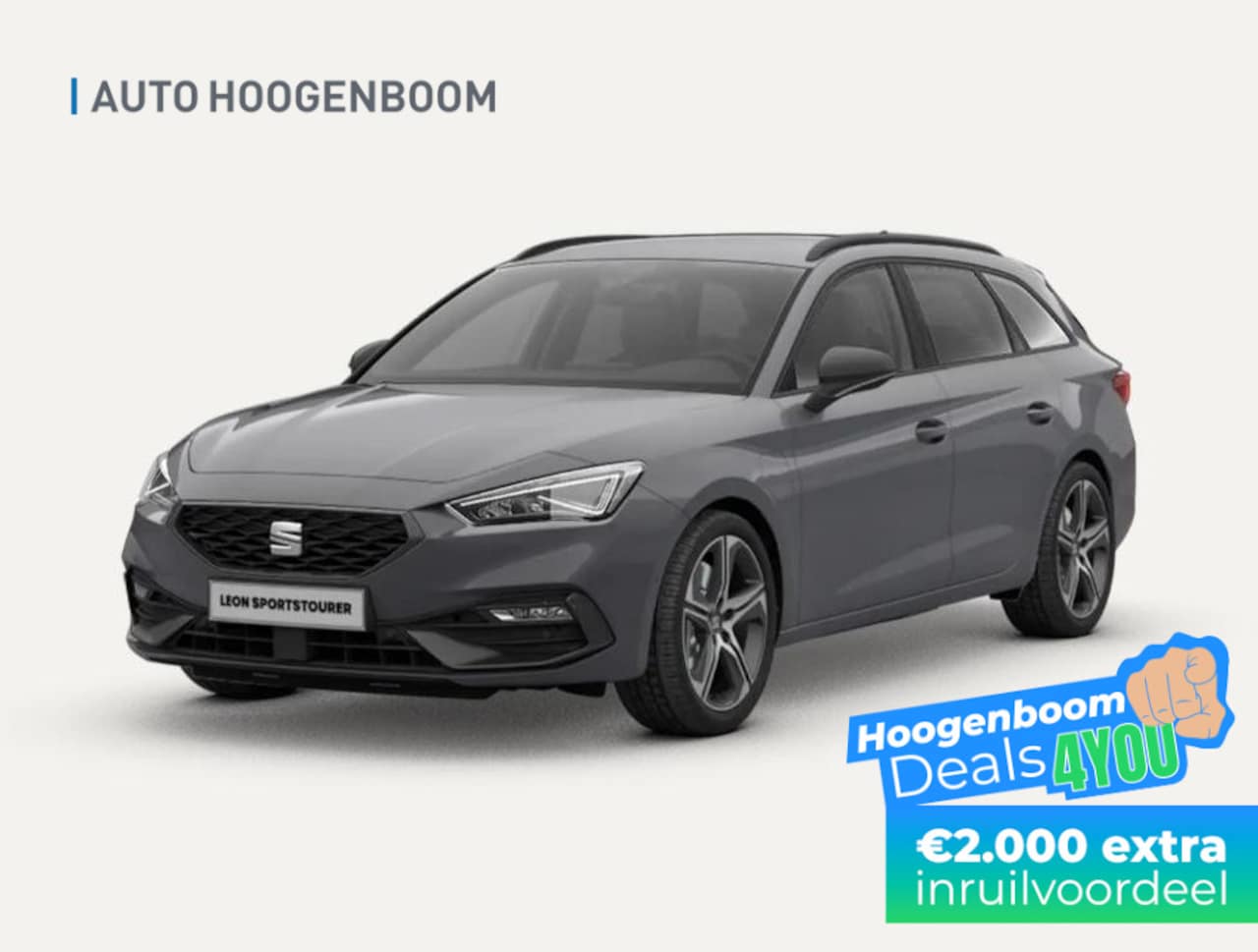 Seat Leon Sportstourer - 1.5 TSI e-Hybrid FR PHEV First Edition 1.5 TSI e-Hybrid FR PHEV First Edition - AutoWereld.nl