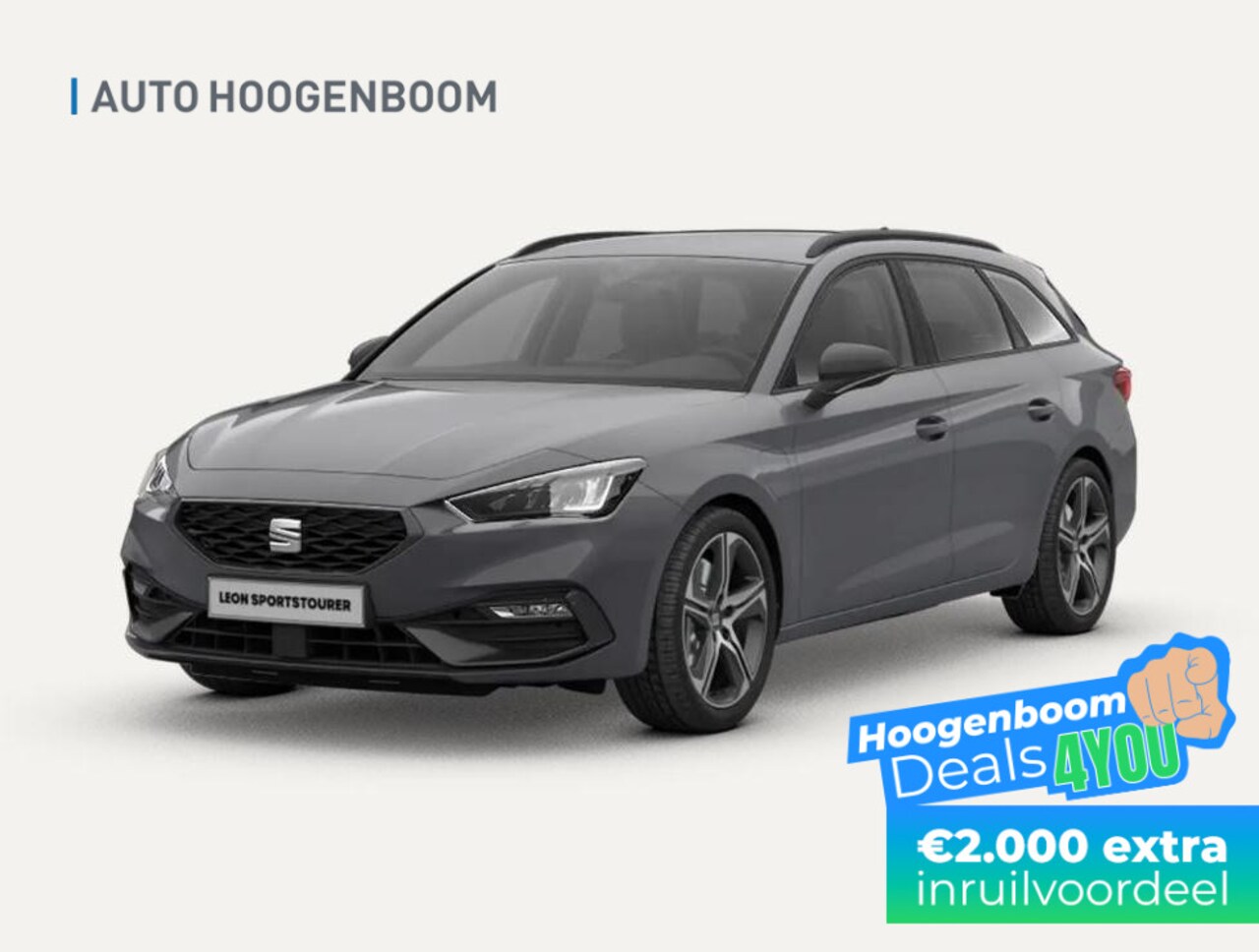 Seat Leon Sportstourer - 1.5 TSI e-Hybrid FR PHEV First Edition 1.5 TSI e-Hybrid FR PHEV First Edition - AutoWereld.nl