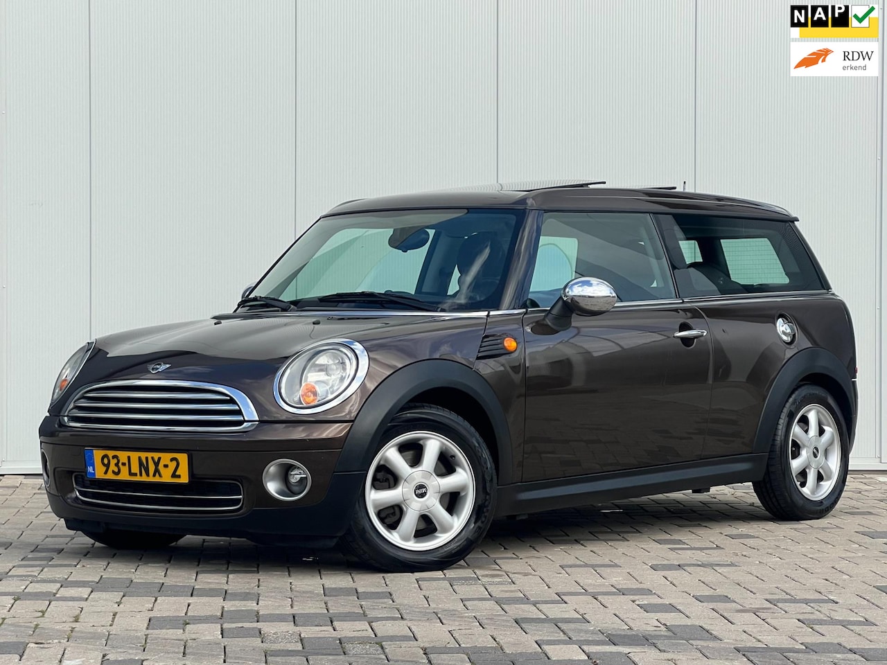 MINI Clubman - Mini 1.6 One Business Line DUBBELE PANORAMADAK AIRCO IN PERFECT STAAT - AutoWereld.nl