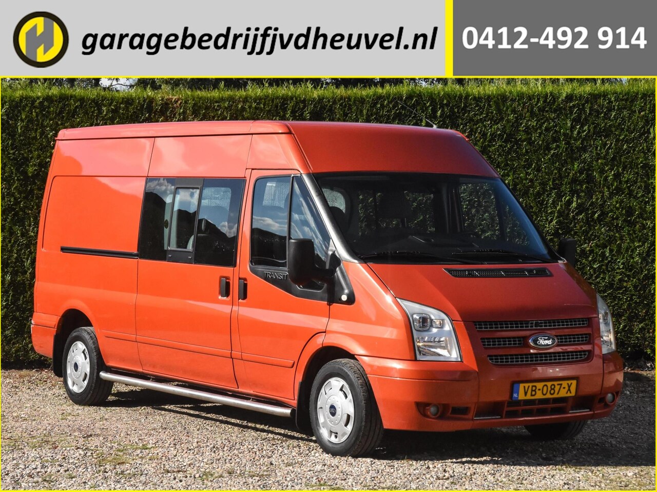 Ford Transit - 300L 2.2 TDCI HD DC / 5-persoons! / camera / airco / cruise control / trekhaak / side-bars - AutoWereld.nl