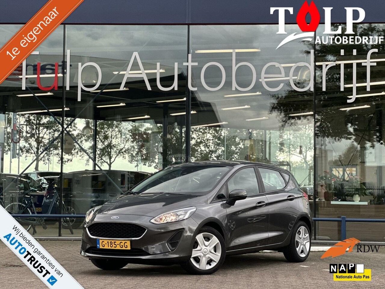 Ford Fiesta - 1.1 Carplay Cruise Airco 1e Eig NAP!!! - AutoWereld.nl