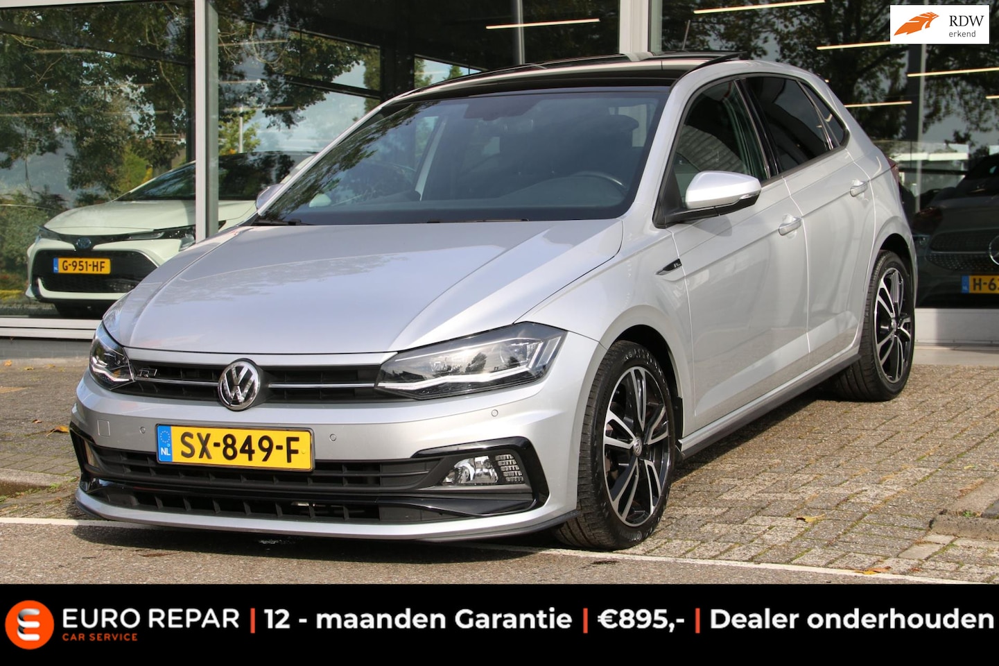 Volkswagen Polo - 1.0 TSI Highline R-LINE PANO-DAK NL-AUTO NAP! - AutoWereld.nl