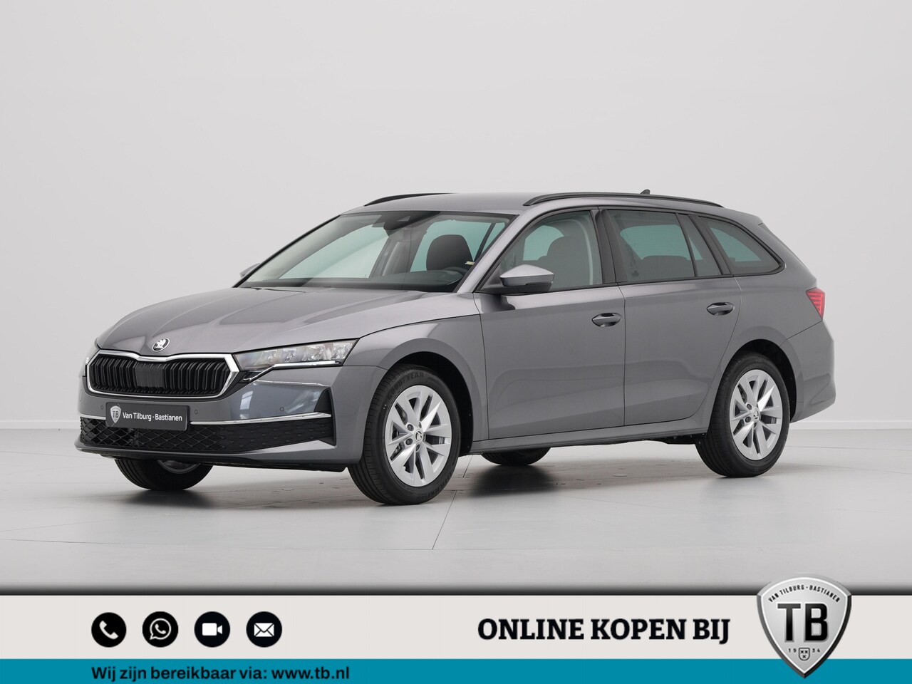 Skoda Octavia Combi - 1.5 TSI 115 6MT Business Edition Plus | Achteruitrijcamera | Chromen grille | Dynamic chas - AutoWereld.nl