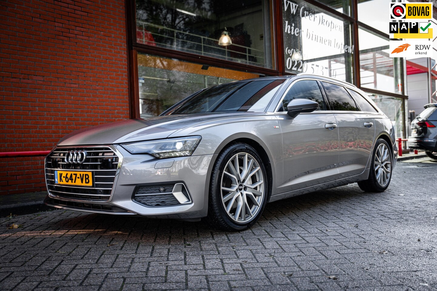 Audi A6 Avant - 45 TFSI Quattro S-line | Adapt. Cruise | Trekhaak | Standkachel | Elek. Achterklep | - AutoWereld.nl