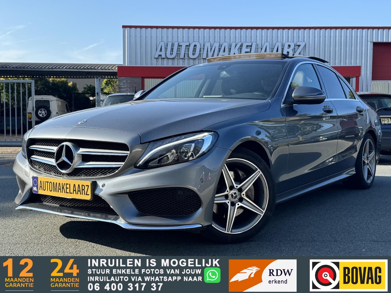 Mercedes-Benz C-klasse - 180 AMG | ORIGINEEL NEDERLANDS - AutoWereld.nl