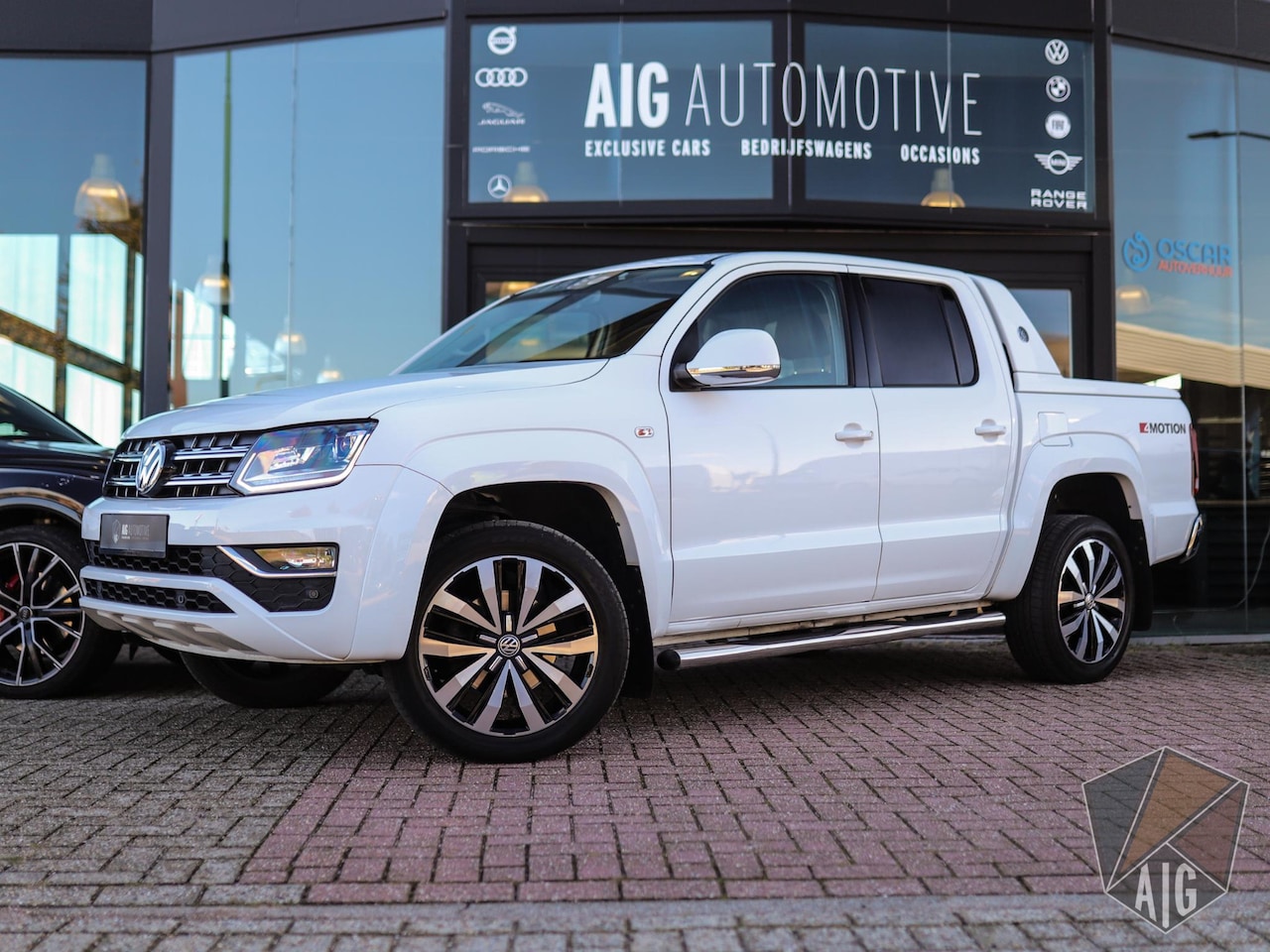 Volkswagen Amarok - 3.0 TDI 4Motion Plus Cab Highline | Grijs Kenteken | Aventura | Leder | Stoelverw. | Camer - AutoWereld.nl