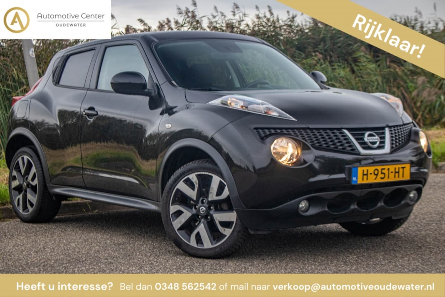 Nissan Juke - 1.6 Acenta | CAMERA | NAVI | LMV | METALLIC | AIRCO - AutoWereld.nl