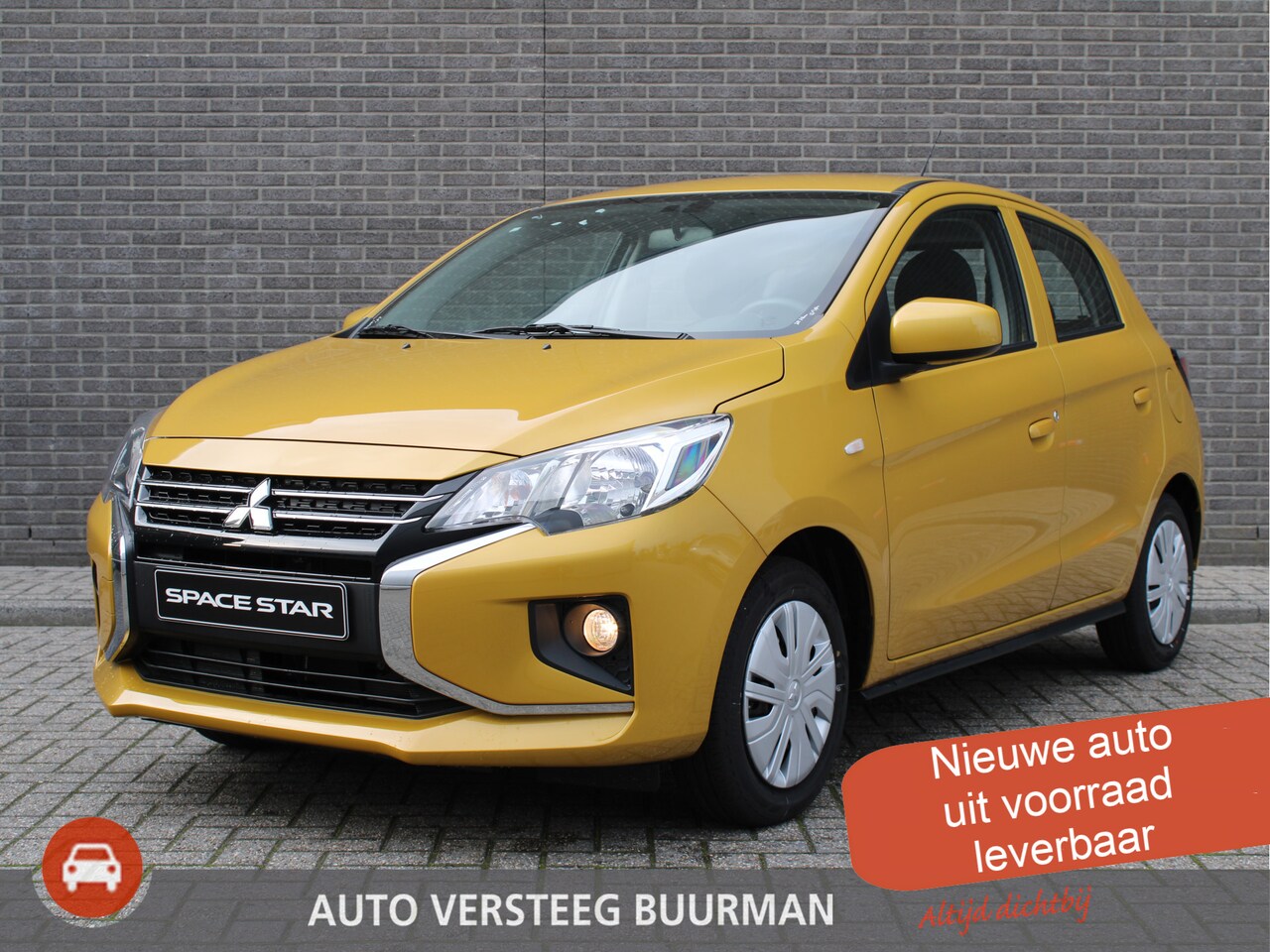 Mitsubishi Space Star - 1.2 Active Airco, Apple carplay/Android auto, Audio/DAB, Elek.verst.buitenspiegels en rame - AutoWereld.nl