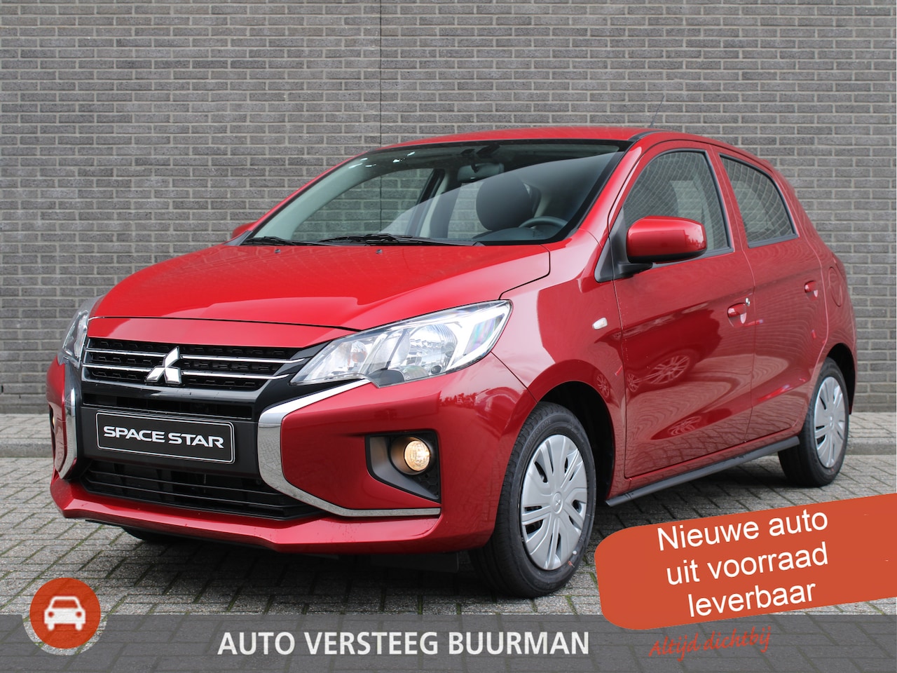 Mitsubishi Space Star - 1.2 Connect+ Airco, Apple carplay/Android auto, Audio/DAB, Elek.verst.buitenspiegels en ra - AutoWereld.nl