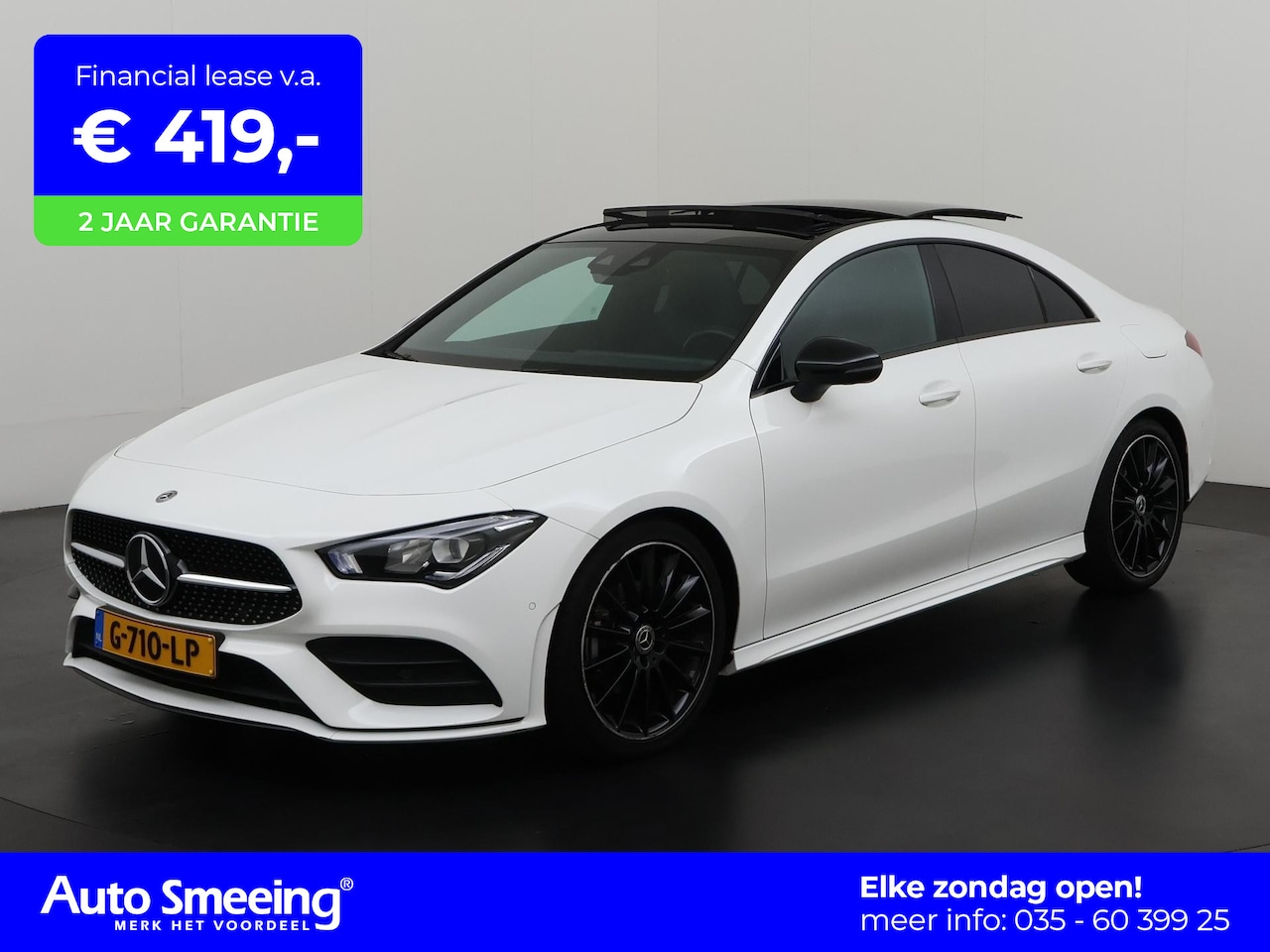 Mercedes-Benz CLA-Klasse - 180 AMG Night | Panoramadak | Camera | LED High Performance | 19" | Zondag Open! - AutoWereld.nl