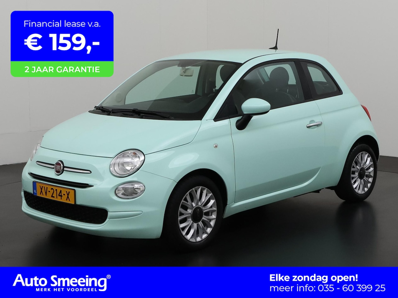 Fiat 500 - 0.9 TwinAir Turbo Popstar | Airco | Zondag Open! - AutoWereld.nl