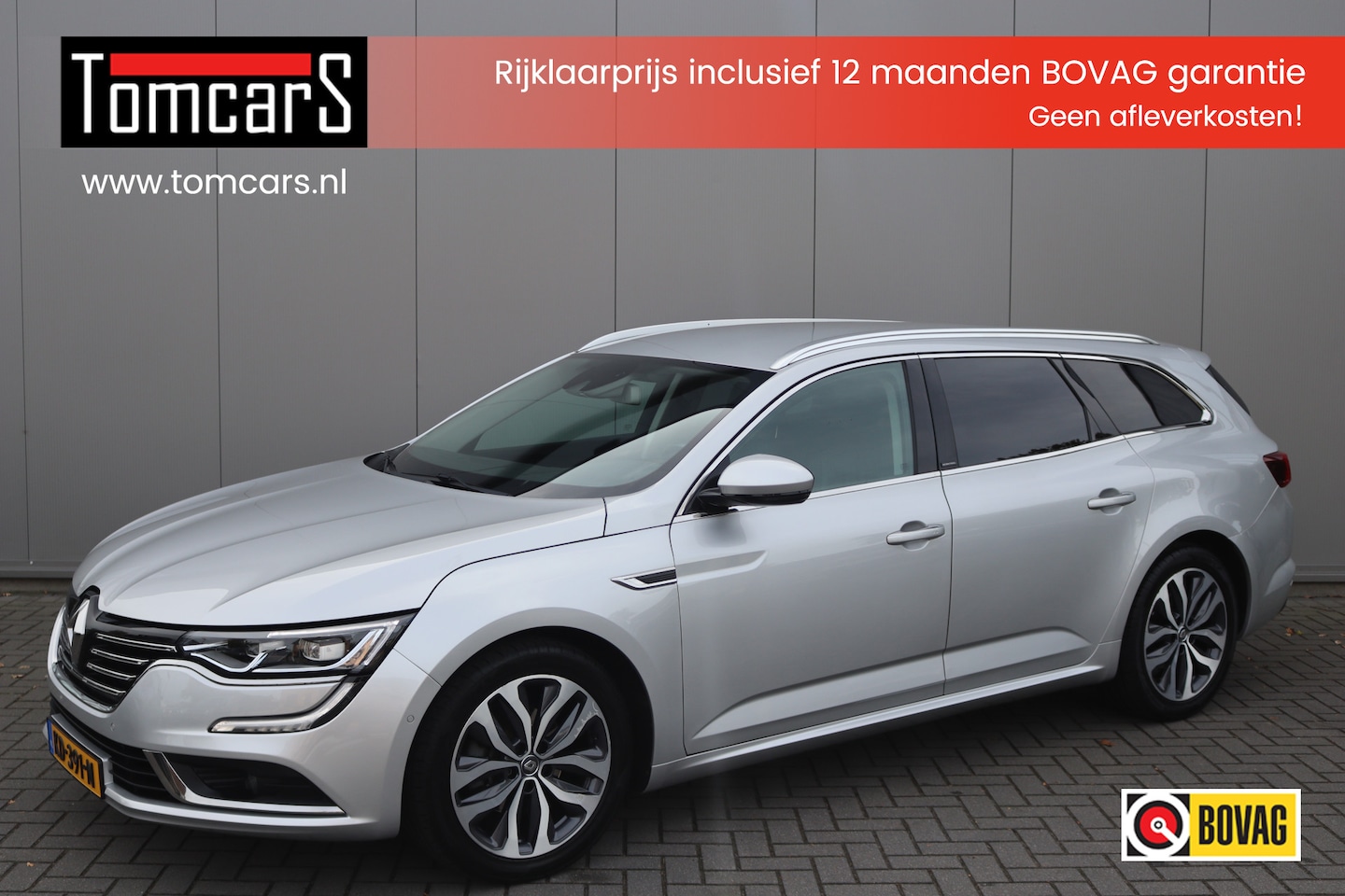 Renault Talisman Estate - 1.6 TCe 150PK Automaat Intens Navigatie/Camera/Elektr.-klep/Half-leder - AutoWereld.nl