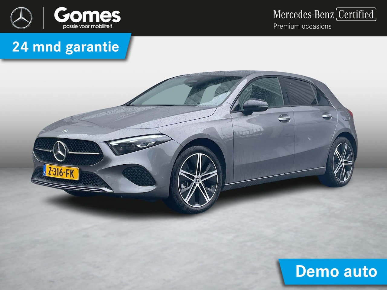 Mercedes-Benz A-klasse - 250 e Luxury Line | Panoramadak | Nightpakket | - AutoWereld.nl