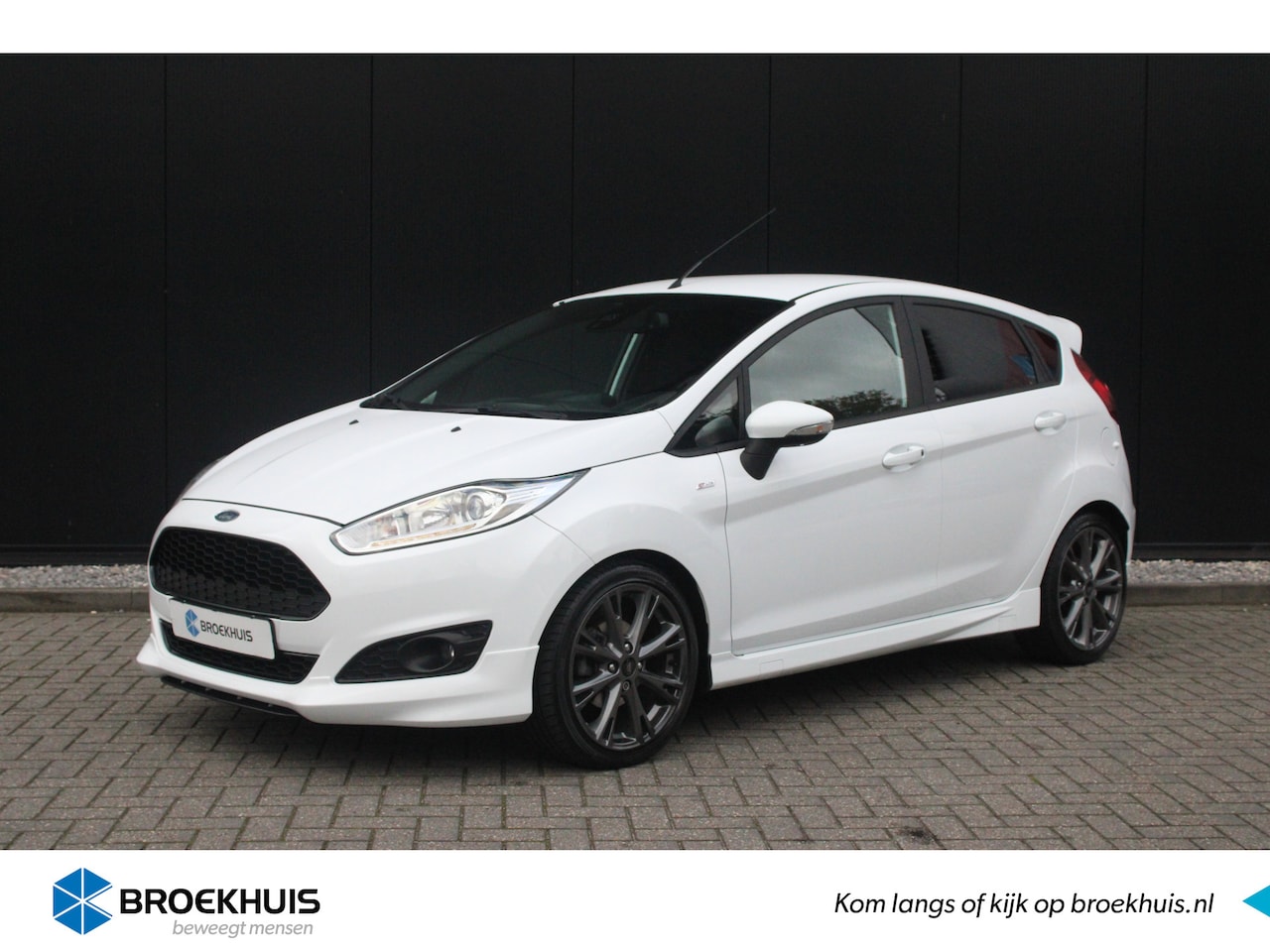 Ford Fiesta - 1.0 100PK 5-deurs ST-Line | Navigatie | Bluetooth | LMV 17'' | Privacy-glass | Clima | Cru - AutoWereld.nl