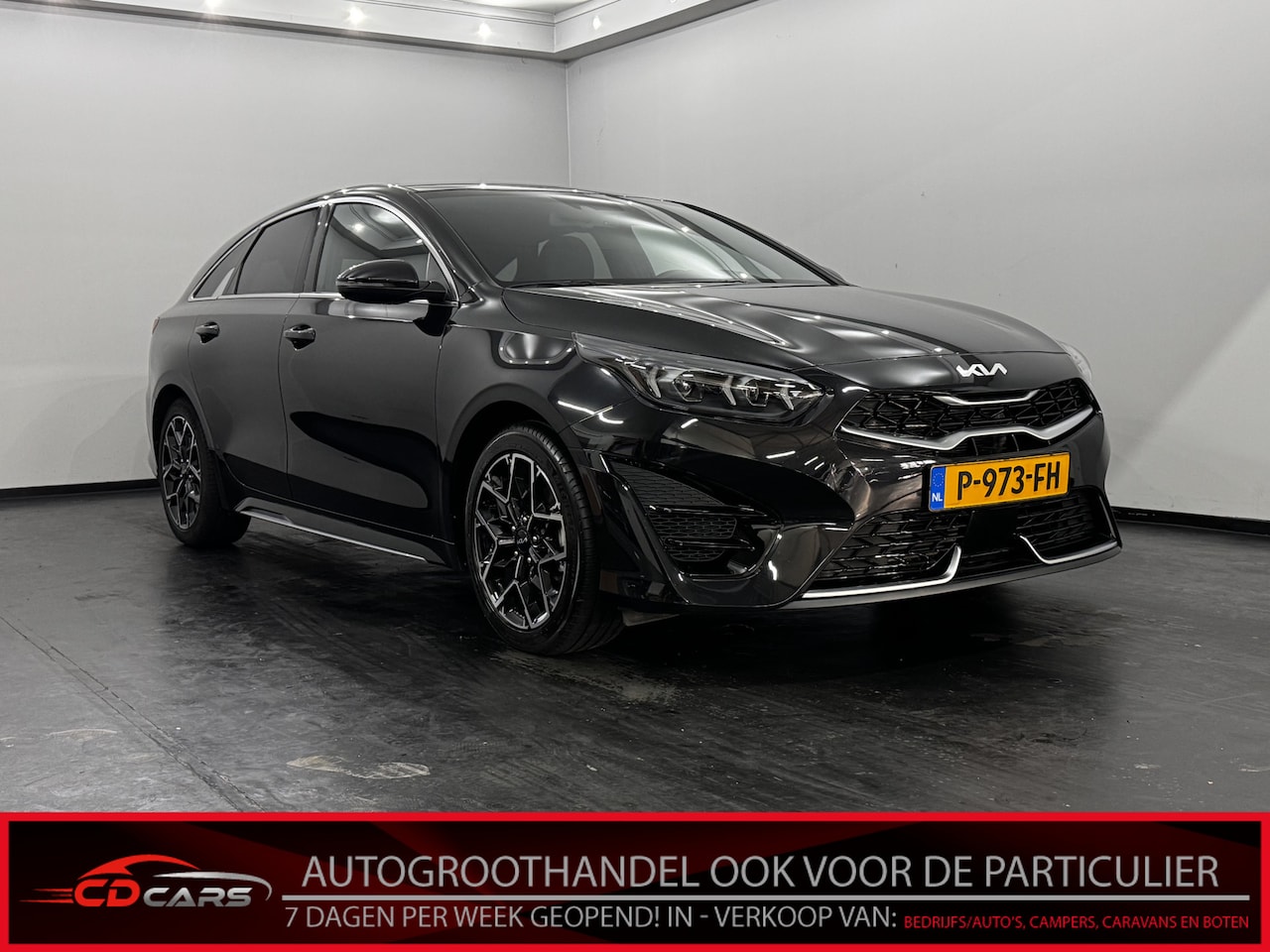 Kia Pro cee'd - 1.5 T-GDi GT-Line Half leder, Clima, Camera, Navi, Keyless start, Virtual desk, A start st - AutoWereld.nl