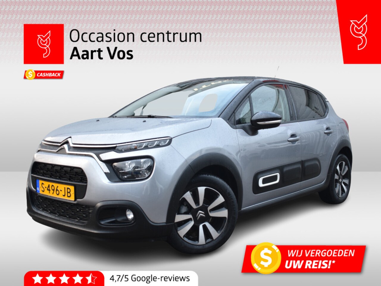 Citroën C3 - PureTech 83 Feel Edition Navi | Airco | camera achter | - AutoWereld.nl