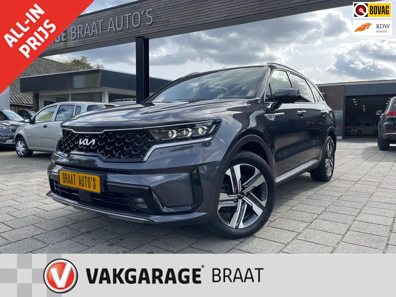 Kia Sorento - 1.6 T-GDI Plug-in 4WD 5P. ExecutiveLine l RIJKLAAR! - AutoWereld.nl