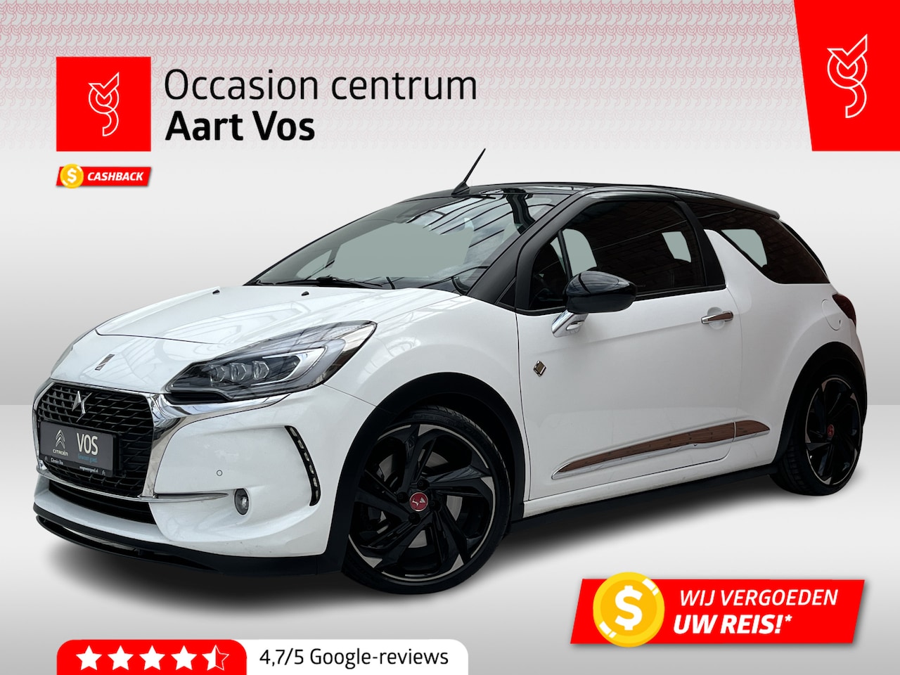 DS 3 Cabrio - THP 208 Performance | Carplay/Android Auto | Uniek | - AutoWereld.nl