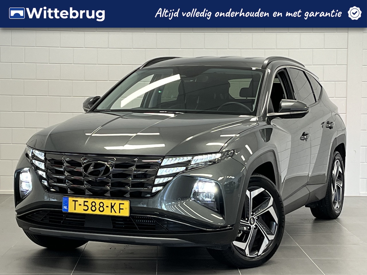 Hyundai Tucson - 1.6 T-GDI PHEV Premium 4WD LEDER | FULL LED | PREMIUM AUDIO | ZEER COMPLETE SUV! - AutoWereld.nl