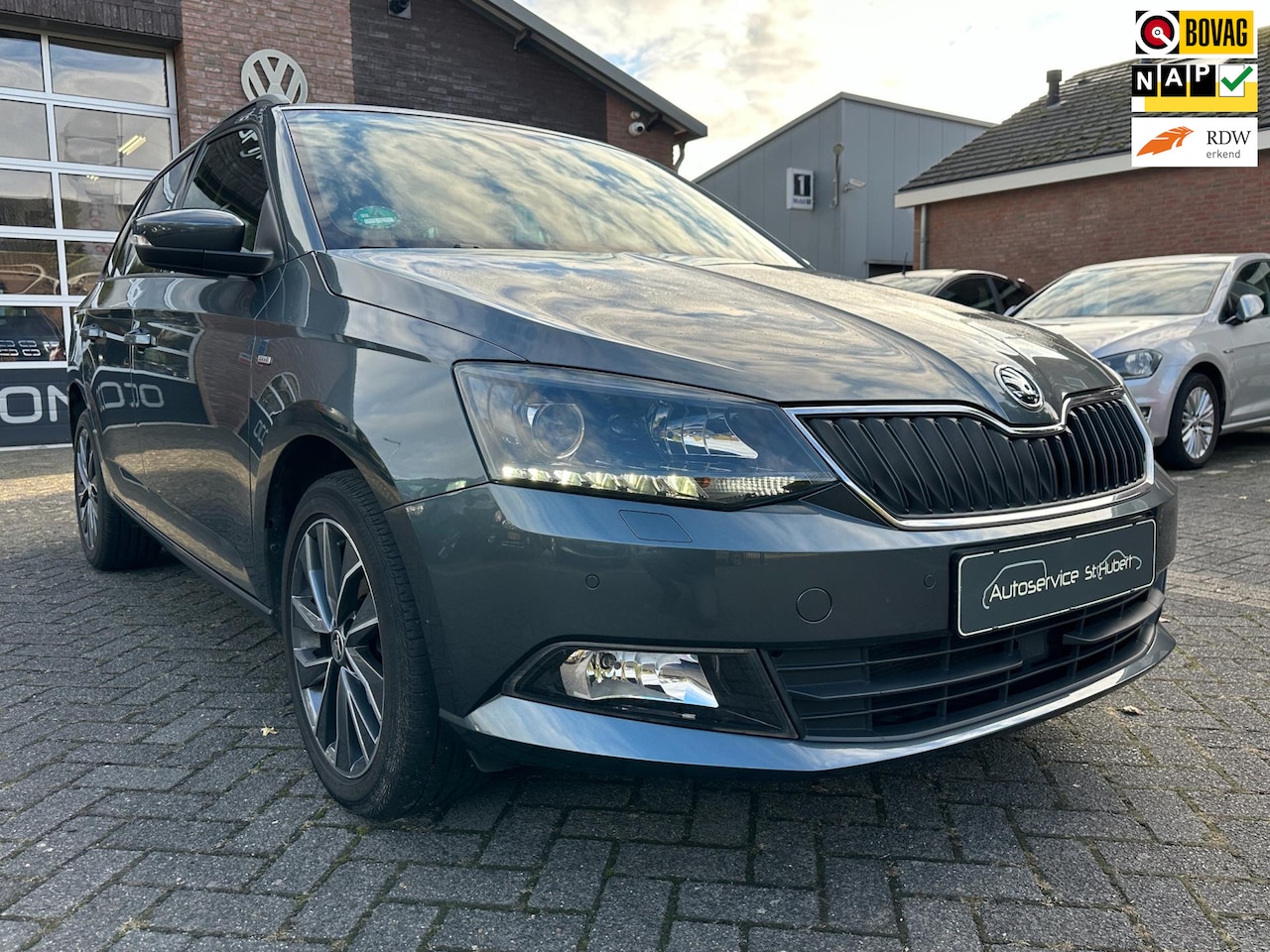 Skoda Fabia Combi - 1.0 TSI Monte Carlo. Adaptive-Cruise. 1ste eigenaar. - AutoWereld.nl