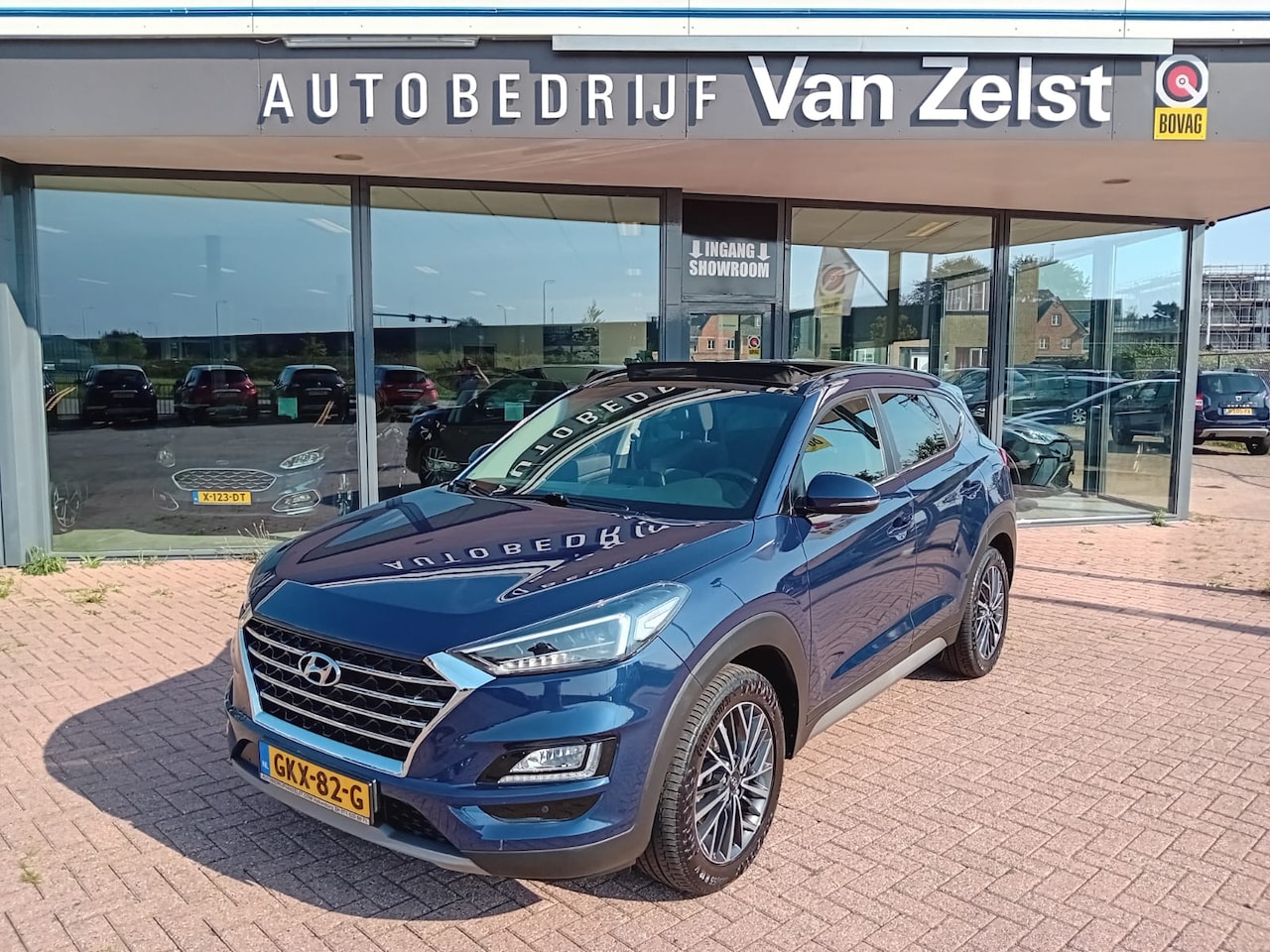 Hyundai Tucson - 1.6 T-GDI Automaat Comfort, Airco(automatisch), Panorama/schuifdak, Carplay/Android auto, - AutoWereld.nl