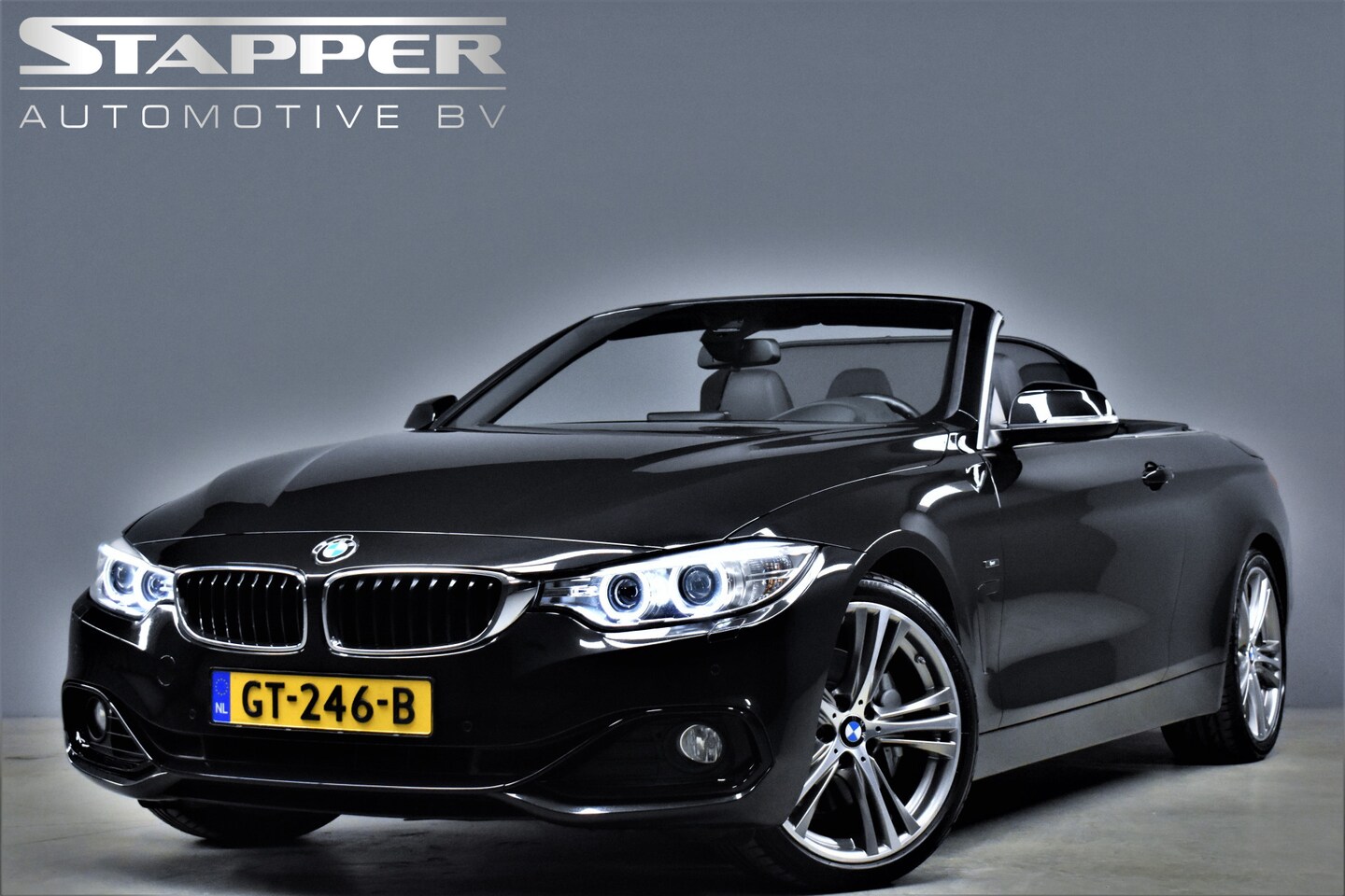 BMW 4-serie Cabrio - 435i 306pk 6-Cil. Automaat High Executive Head-Up/Camera/Airscarf/Leer/Stoelverw./Navi/Led - AutoWereld.nl