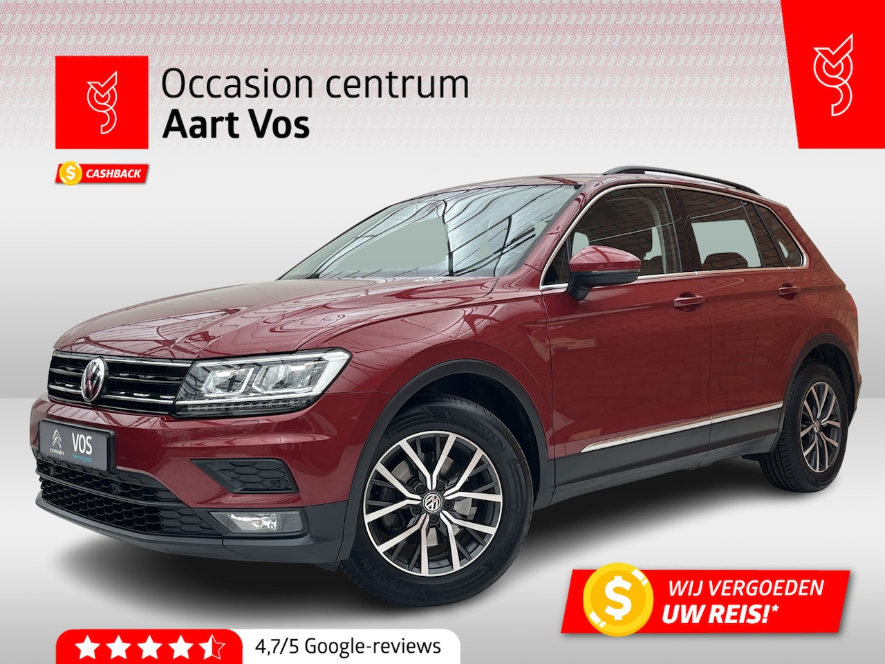 Volkswagen Tiguan - 1.4 TSI ACT Highline | Trekhaak | Stoelverwarming | Carplay/Android Auto | - AutoWereld.nl