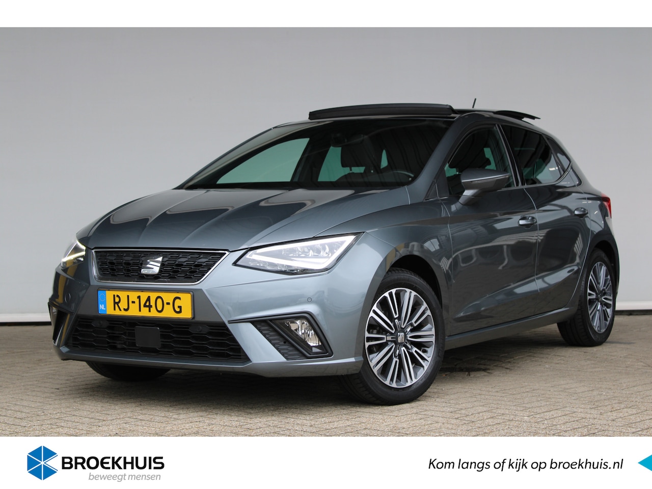 Seat Ibiza - 1.0 TSI Excellence FULL LED/PANORAMA/CLIMATE/KEYLESS/PARK PILOT/NAVI - AutoWereld.nl