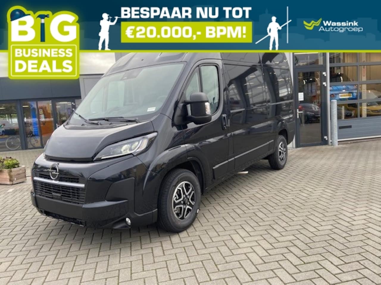 Opel Movano - New 3.5T L2H2 140PK Automaat | Trekhaak | Navigatie | Driepersoons | Camera | Sensoren voo - AutoWereld.nl