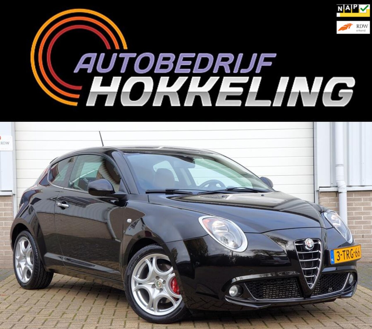 Alfa Romeo MiTo - 1.4 Turbo Distinctive; Automaat+140pk+Leder=UNIEK !! - AutoWereld.nl