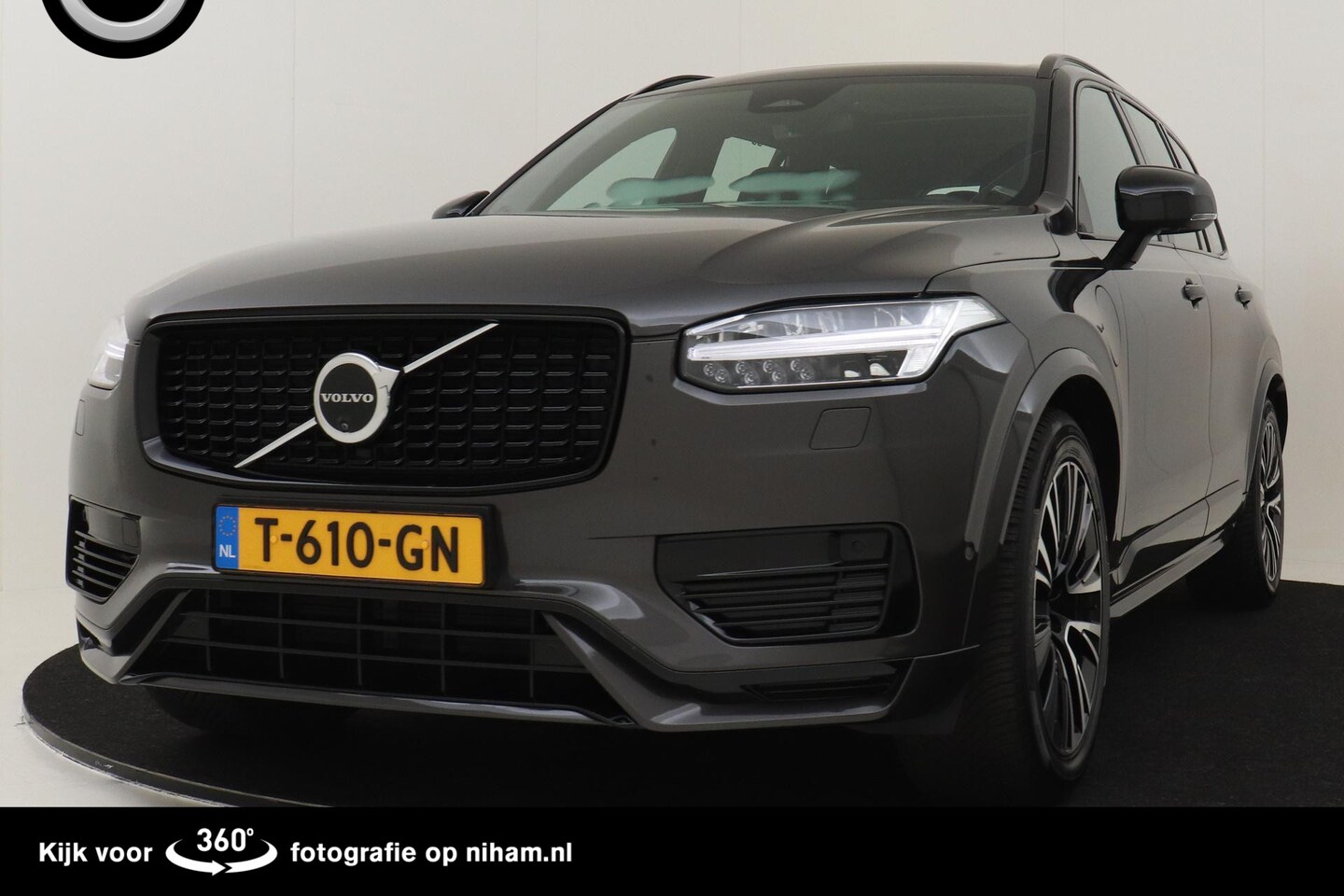 Volvo XC90 - T8 RECHARGE AWD ULTIMATE DARK -PANO.DAK|B&W-AUDIO|TREKHAAK|AIR.SUSPENSION|360CAM|STANDKACH - AutoWereld.nl