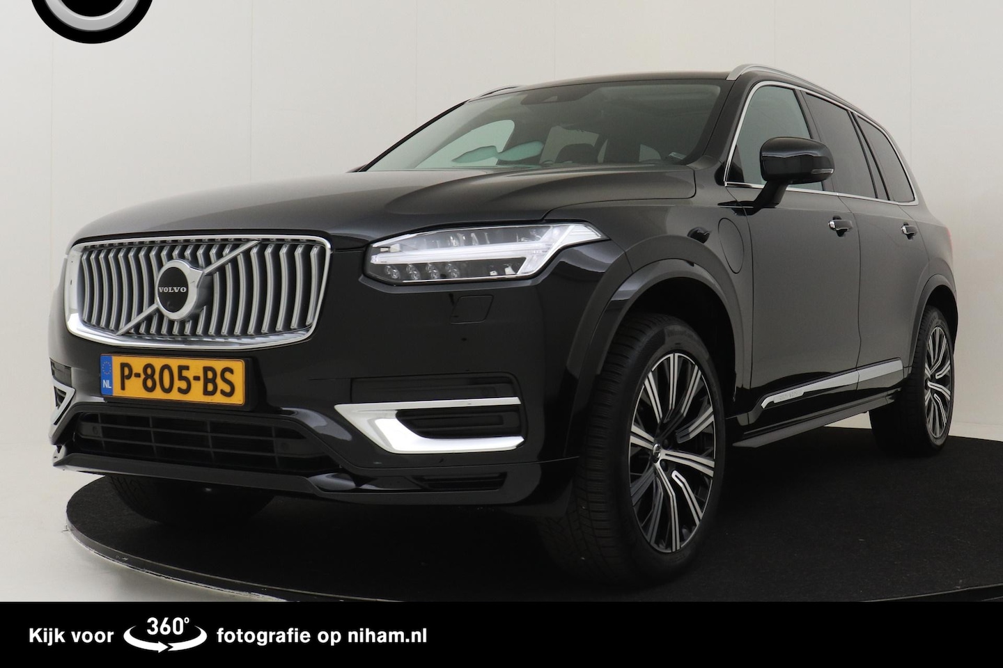 Volvo XC90 - T8 RECHARGE AWD INSCRIPTION *LONG RANGE*-PANO.DAK|HK-AUDIO|TREKHAAK|360°CAM|ADAP.LED - AutoWereld.nl