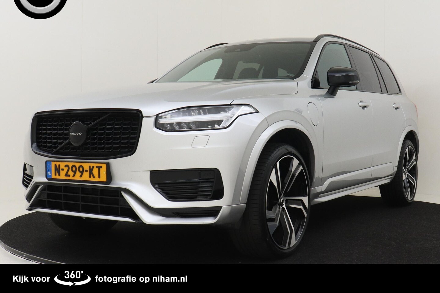 Volvo XC90 - T8 RECHARGE AWD R-DESIGN -PANO.DAK|HK-AUDIO|22"|BLACK.PACK|LUCHTVERING|CAMERA|STANDKACHEL| - AutoWereld.nl