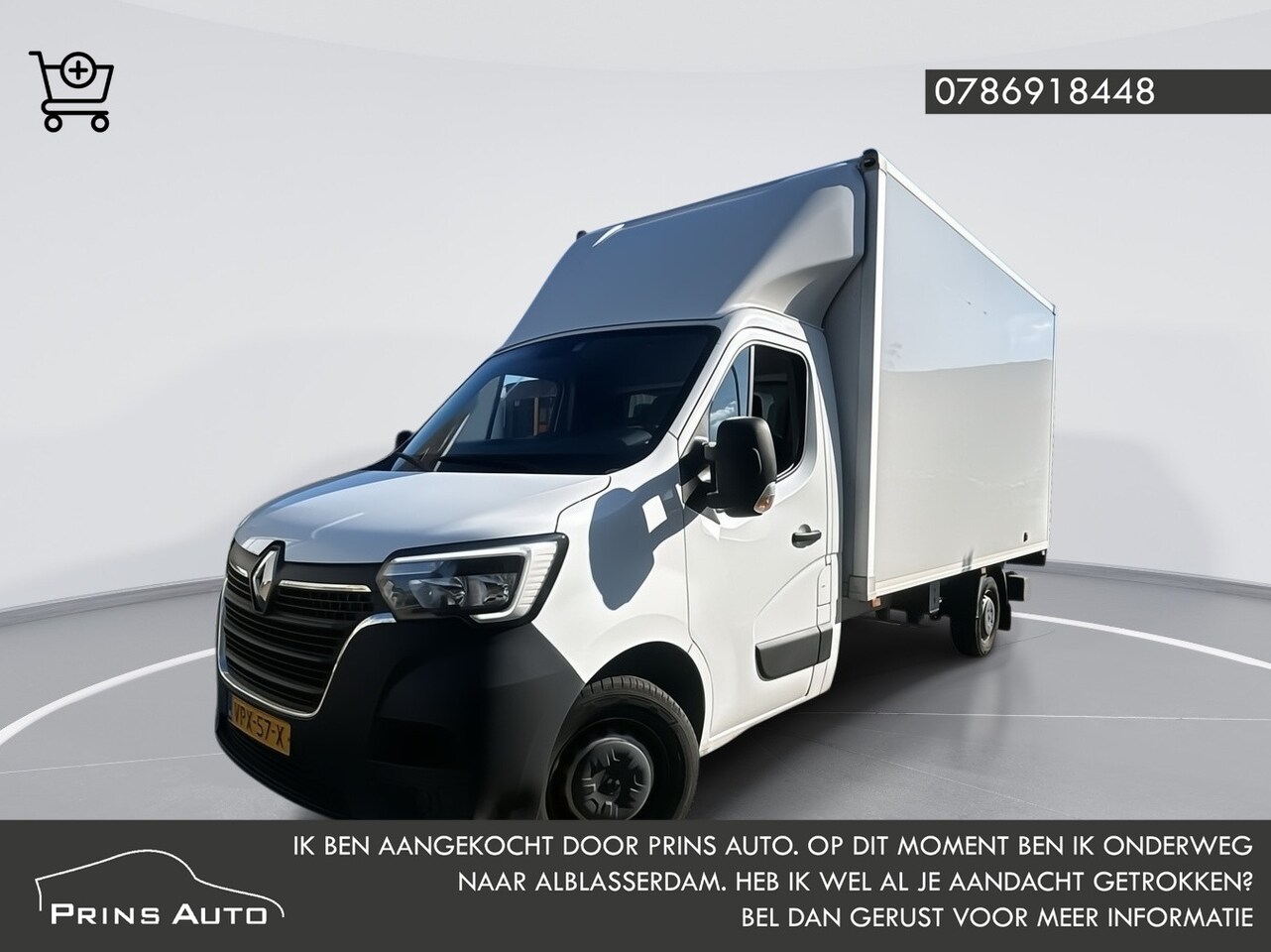 Renault Master - T35 2.3 dCi 145 L3 Energy EURO VI |LAADKLEP Dhollandia 300KG|LENGTE BAK 415 MAG ONLINE - AutoWereld.nl