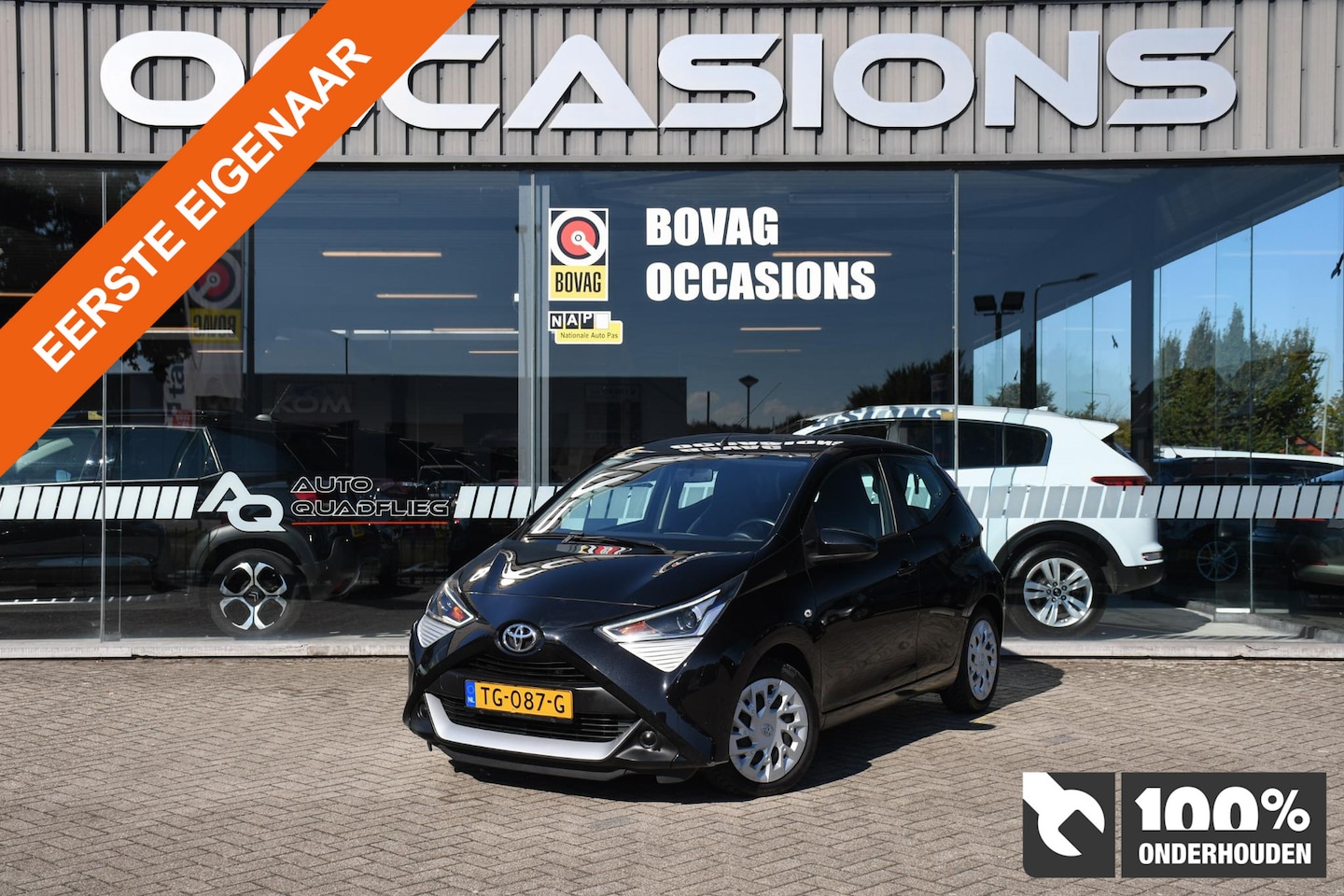 Toyota Aygo - 1.0 VVT-i x-play 1 EIGENAAR/ MULTI MEDIA/ LED - AutoWereld.nl