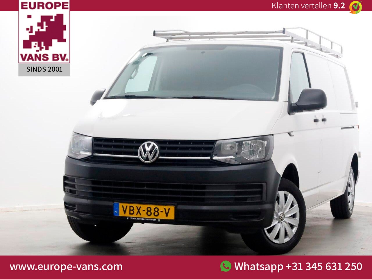 Volkswagen Transporter - 2.0 TDI Lang Exec+ 2x Schuifdeur/Airco/Navi 09-2019 - AutoWereld.nl