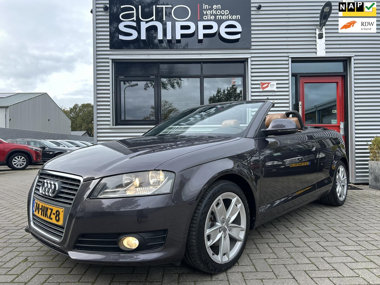 Audi A3 Cabriolet - 1.8 TFSI Ambition Pro Line -160 PK!-1STE EIGENAAR-DEALER ONDERHOUDEN!-VOLLEDER-CLIMA-CRUIS - AutoWereld.nl