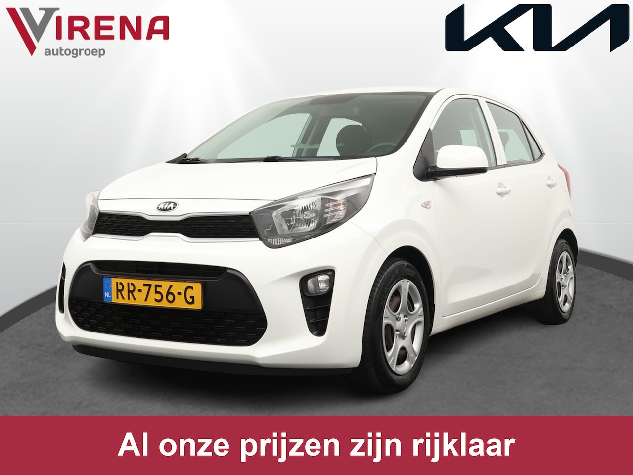 Kia Picanto - 1.0 CVVT EconomyPlusLine - Airconditioning - Bluetooth - Radio-MP3 / USB - 12 maanden BOVA - AutoWereld.nl