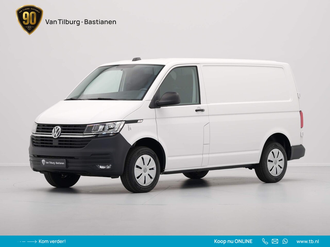 Volkswagen Transporter - 2.0 TDI 110pk Navigatie via app Camera Cruise Bankje - AutoWereld.nl