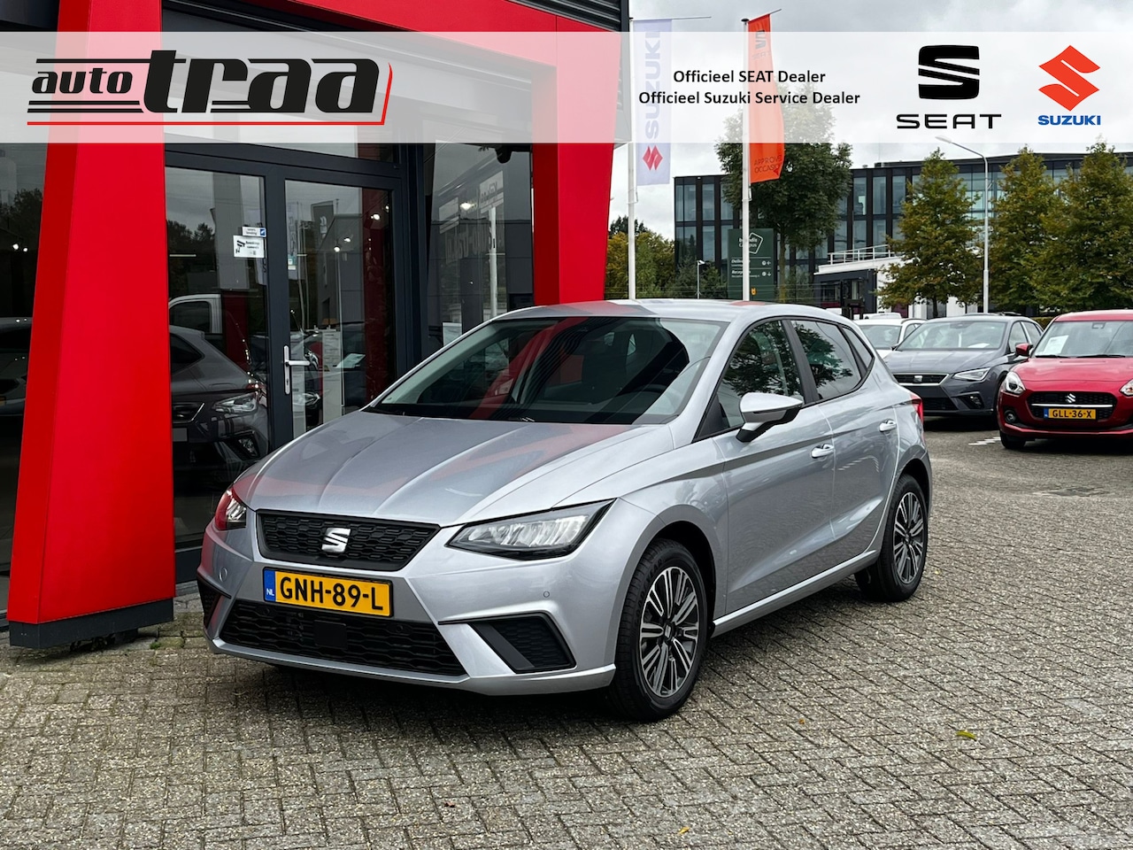 Seat Ibiza - 1.0 EcoTSI Style Business Connect / 16'' lmv / stoelverwarming / parkeersensoren - AutoWereld.nl